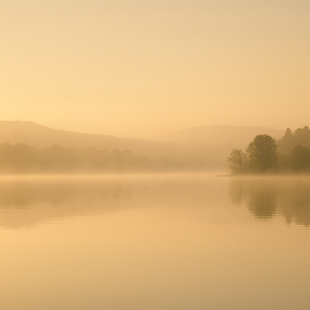 He leads me beside quiet waters