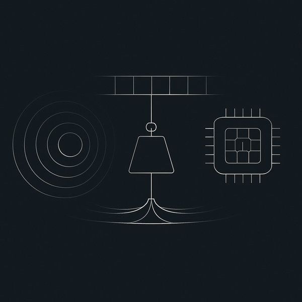 Abstract premium hero image illustrating AI diffusion, compliance gravity, and GPU kernel-level moats