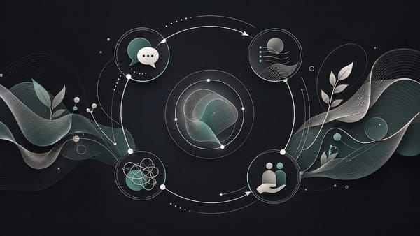 由对话、评估与人工升级节点组成的心理健康 AI 安全照护路径