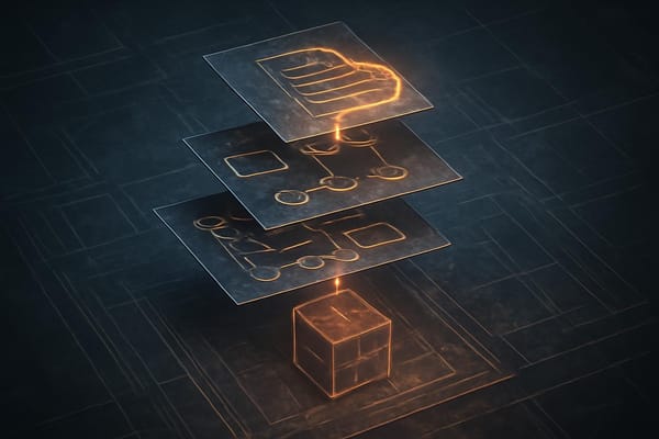 Abstract AI compute infrastructure linked to a timed power-grid control system
